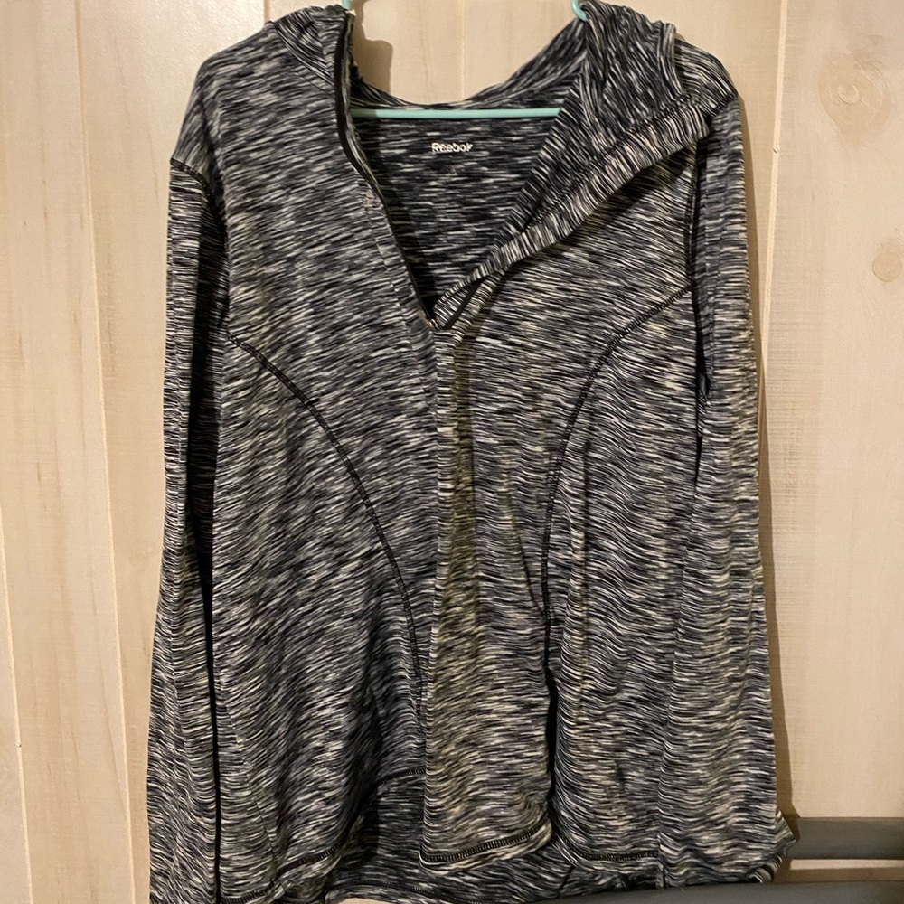 Black Reebok Quarter Zip